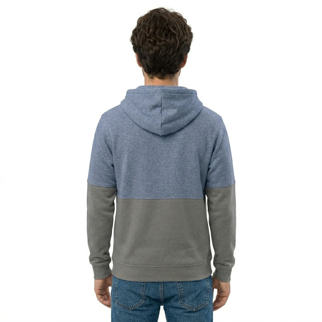 "Books & Cats" Comfort-Tone Hoodie - Blue Grey Style Unisex Hoodie