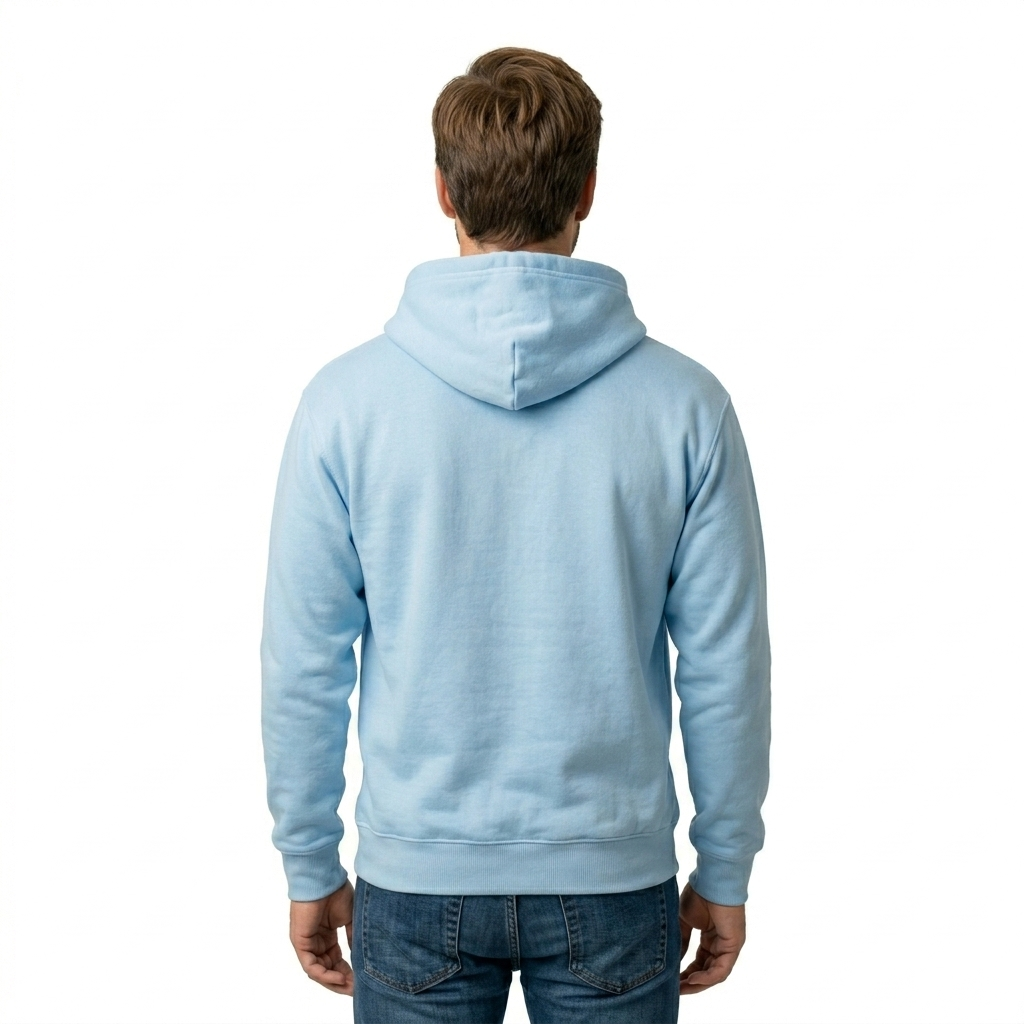 "Hello Lovely" Comfort-Tone Hoodie - Light Blue Unisex Hoodie