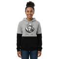 "Space Cadet" Comfort-Tone Hoodie - Black and White