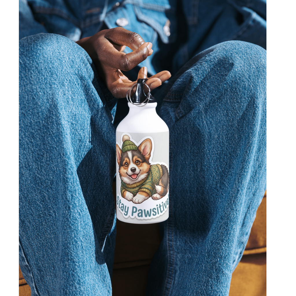 Bundle of "Stay Pawsitive" Corgi Sweater Sticker