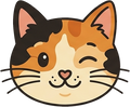 "Sticker Kitty Co." Vintage Heart Emblem Sticker