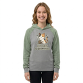 "Warm Hugs" Comfort-Tone Hoodie - Unisex - Green and Grey
